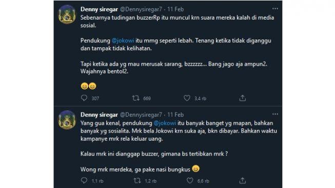 Mengejutkan! Denny Siregar Bangga Jadi Buzzer: Menyerang Ketika Diperlukan!