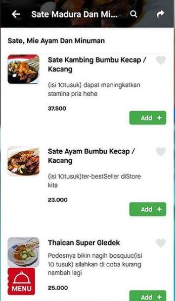 Deskripsi Makanan di Aplikasi Ini, Benar-Benar Sukses Membuat Customernya Emosi Jiwa!