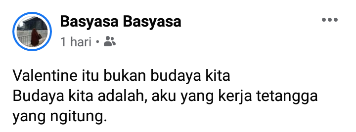 Lagi Trending! Ini Deretan Status &quot;Valentine Bukan Budaya Kita&quot;, Kocak Abis!