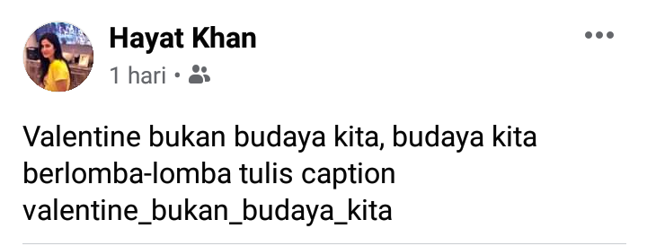 Lagi Trending! Ini Deretan Status &quot;Valentine Bukan Budaya Kita&quot;, Kocak Abis!