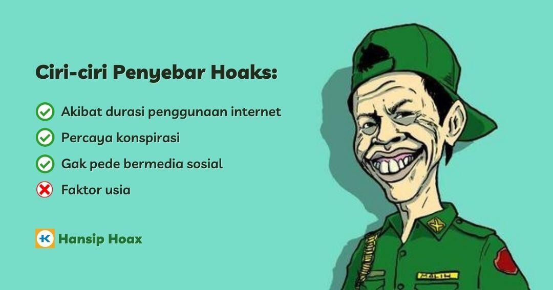 Inilah Hasil Riset Penyebar Hoaks di Dunia Maya