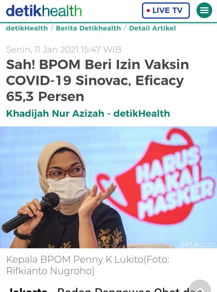 Kok Masih Ada Yak yang Menolak Vaksin Sinovac?