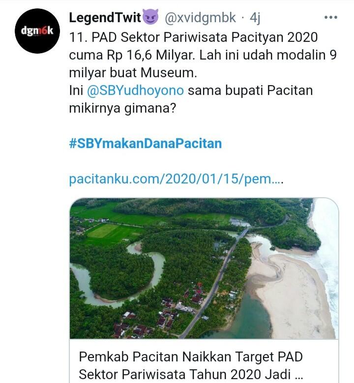 SBY Dituding Bangun Museum Pakai Dana Negara, Teddy PKPI: Nggak Mungkin