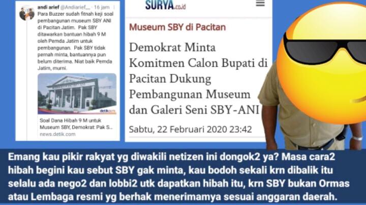 SBY Dituding Bangun Museum Pakai Dana Negara, Teddy PKPI: Nggak Mungkin