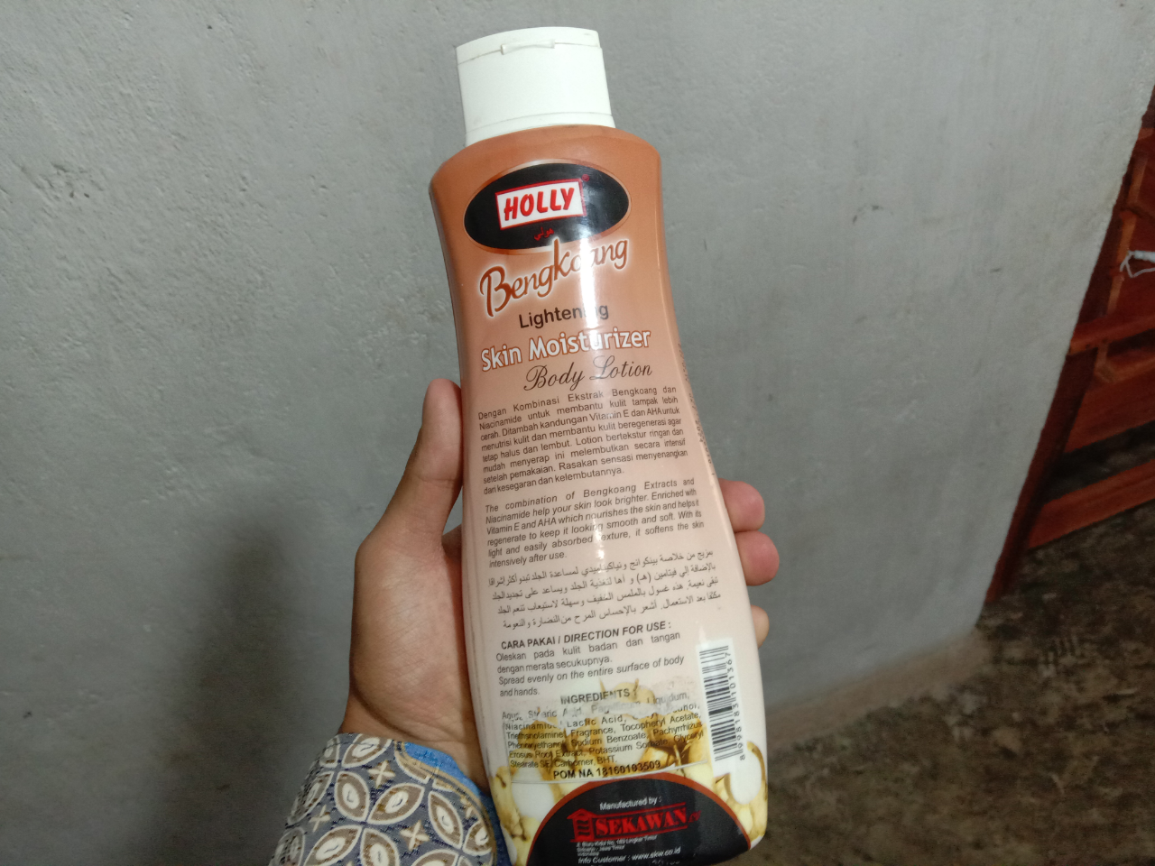 Kulit Sehat dan Cerah dengan Holly Body Lotion, Skin Moisturizer Ekstrak Bengkoang