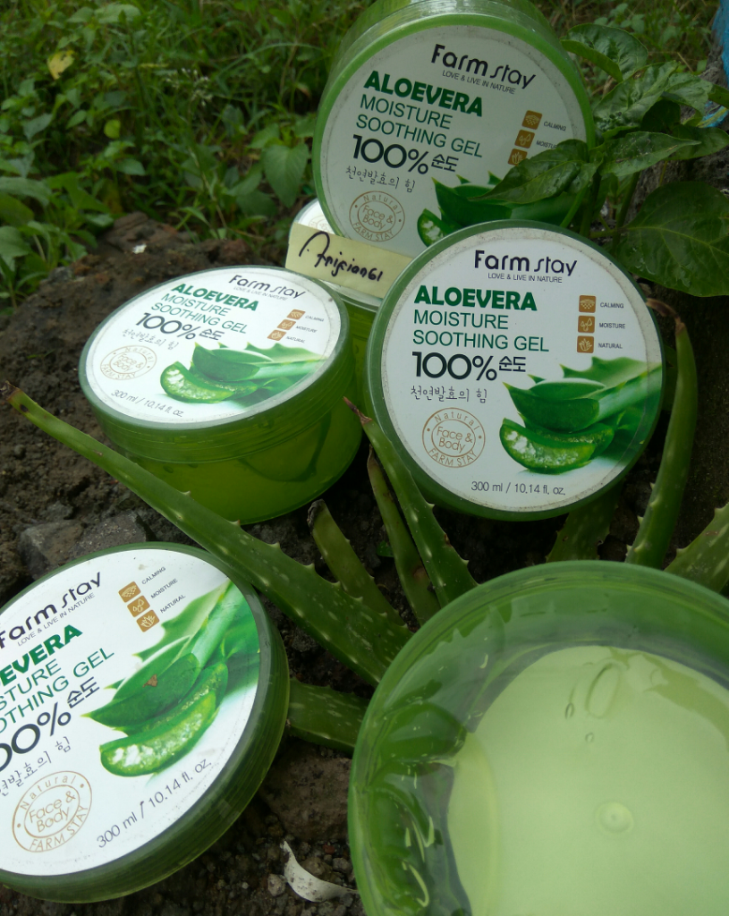 Pakai Farm Stay Aloe Vera Gel Jerawat Bandel Lari Kocar-Kacir, Wajah Sehat Glowing