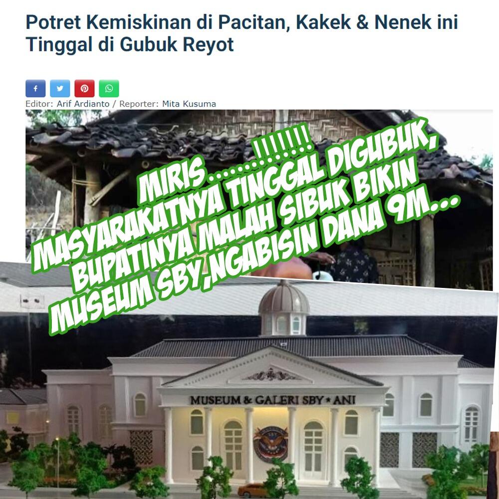 Jokowi Resmikan Bendungan Tukul diPacitan,Netizen:Museum SBY Pakai APBD 9M &Hambalang