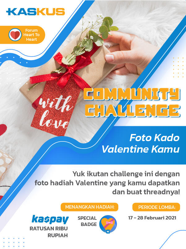 Yang Kemaren Valentine Dapat Kado Ikutan Challenge H2H “Foto Kado Valentine Kamu”