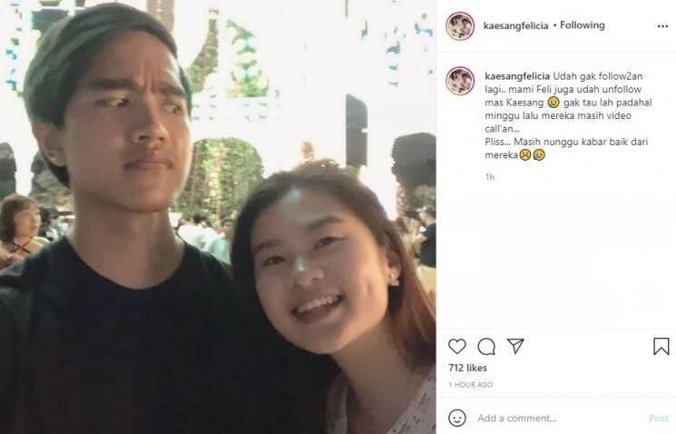 Saling Unfollow dan Hapus Foto di IG, Kaesang Pangarep &amp; Felicia Putus?