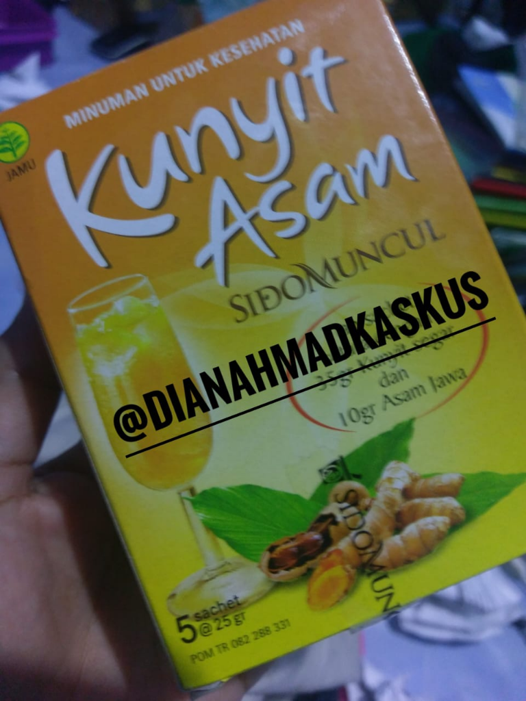 Menjaga Tubuh Tetap Bugar Di Saat Datang Bulan Dengan Kunyit Asam Sido Muncul. 