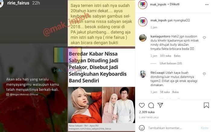 Nissa Sabyan Jadi Pelakor?