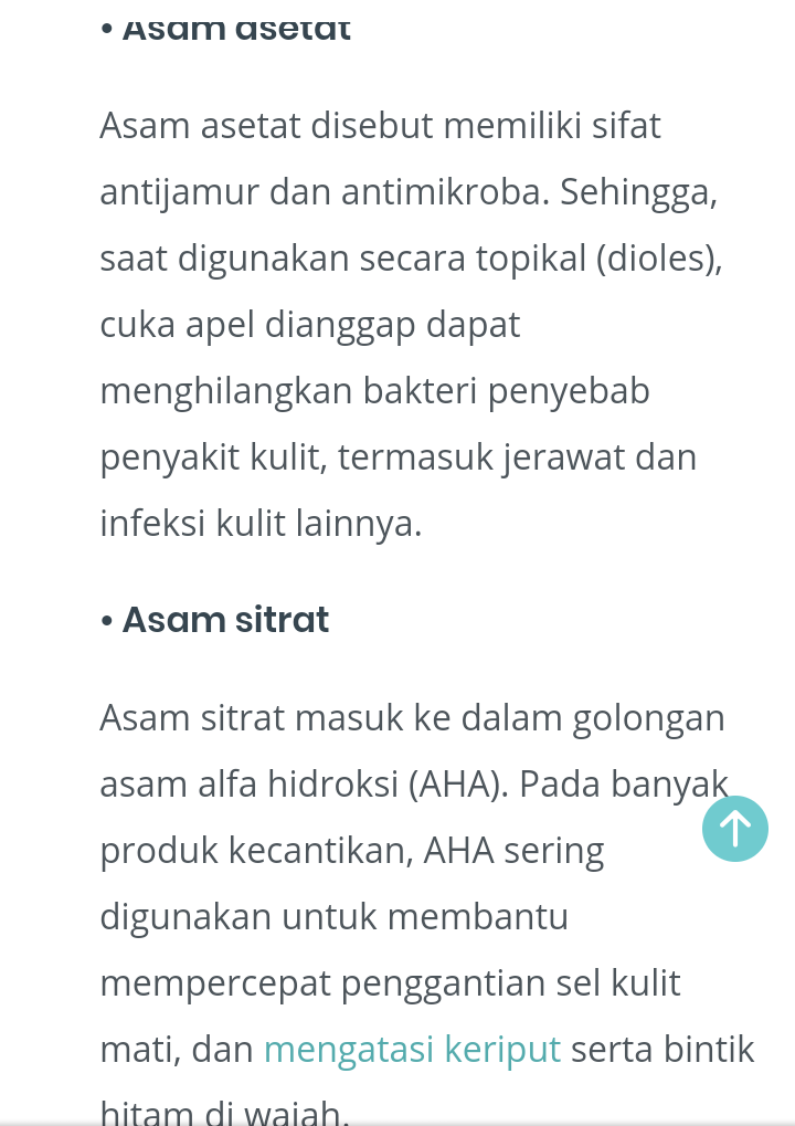 Cuka Apel dan Madu Produk Pilihan Perawatan yang Ane Lakukan!