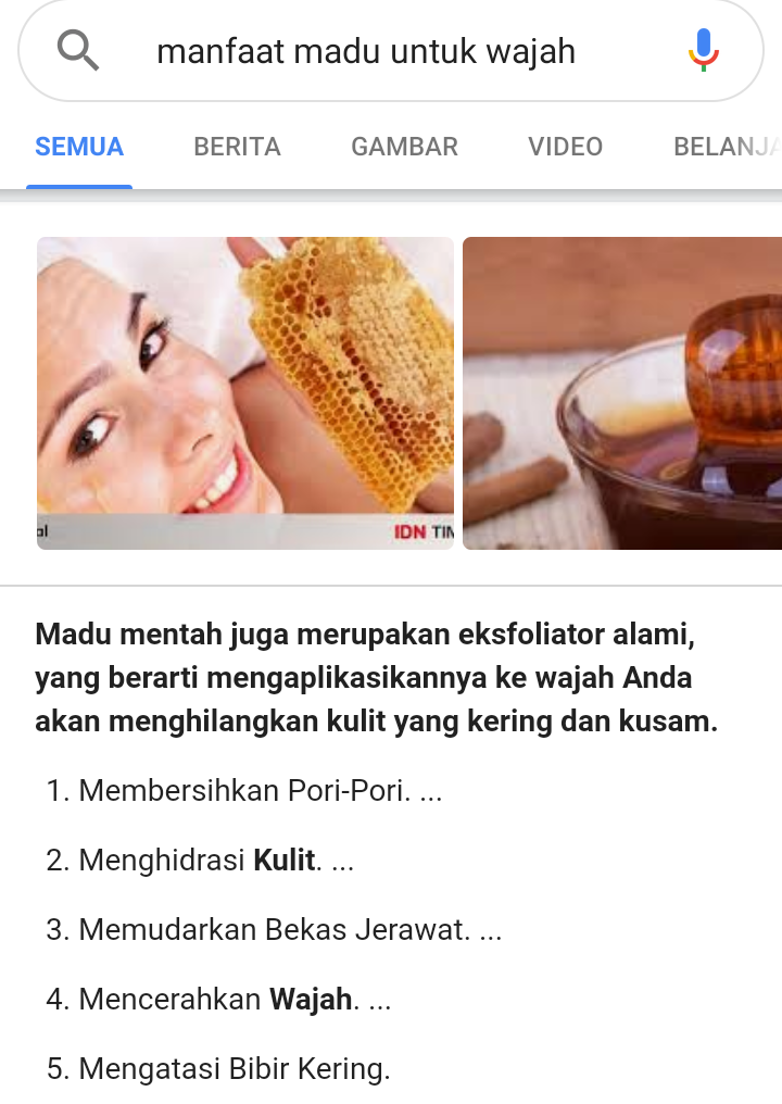 Cuka Apel dan Madu Produk Pilihan Perawatan yang Ane Lakukan!