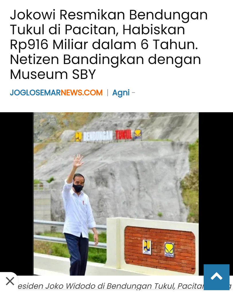 Demokrat Tuding Fitnah Buzzer,SBY Tak Pernah Minta Dana Hibah Bangun Museum diPacitan