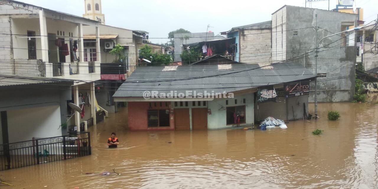 Cipinang Melayu Banjir hingga 2 Meter Usai Dibanggakan Anies