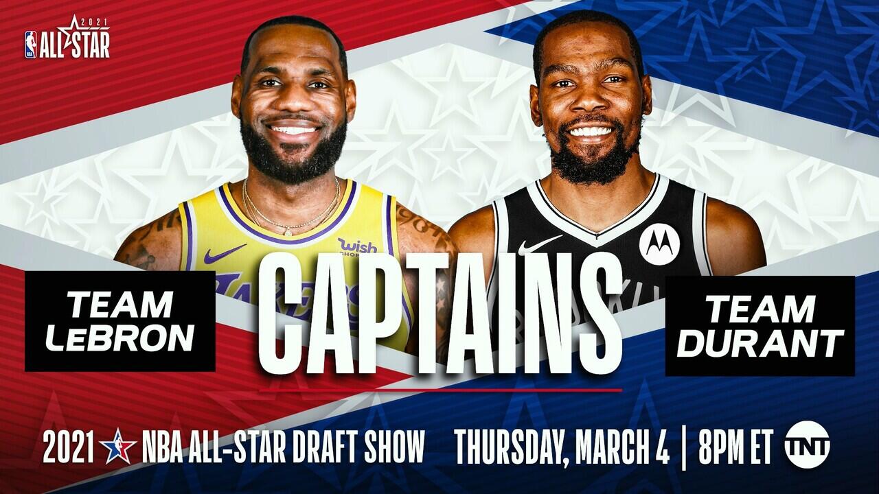 Inilah Starter NBA All-Star 2021: Tim LeBron vs Tim Durrant