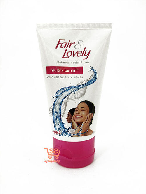 Sikat Habis Kotoran Wajah Dengan Fair&amp;Lovely Facial Foam Advanced Multi Vitamin !