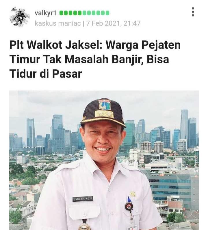 Cerita Warga Kemang Utara IX Jaksel Dua Hari Banjir Datang dan Pergi