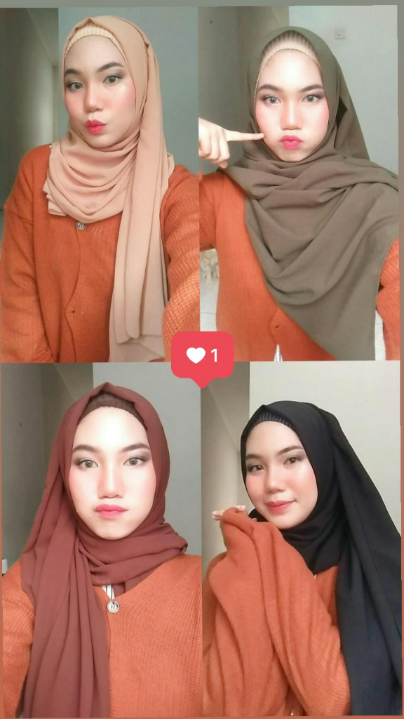 Pashmina atau Segi Empat?