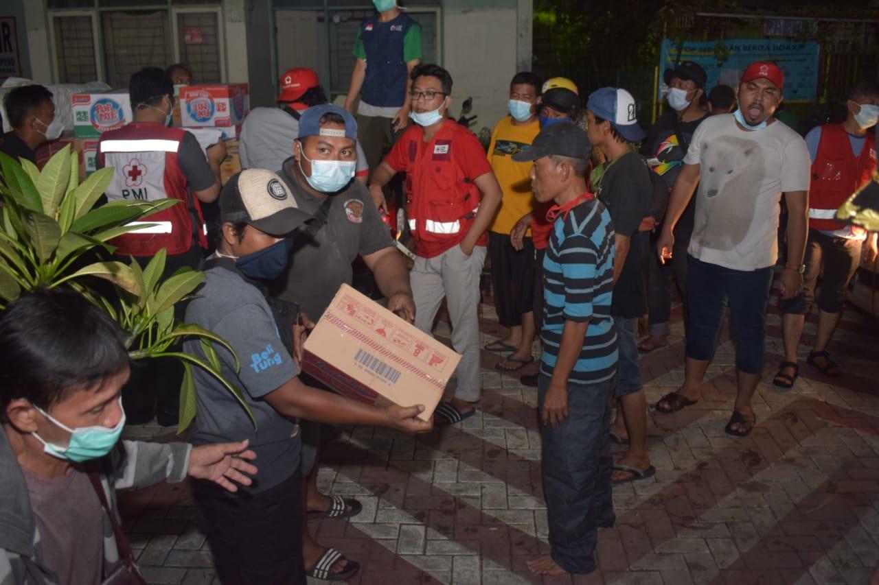 PMI Distribusikan Bantuan Logistik ke Lokasi Terdampak Banjir