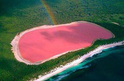 Pesona Hillier Lake, Danau Merah Jambu di Australia Barat