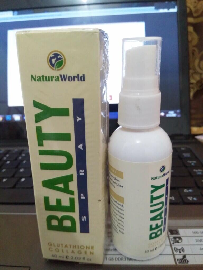 Natura World Beauty Spray, Semprot-semprot Cling Jerawat Hilang