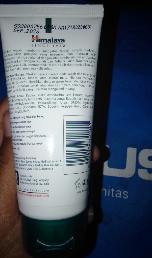 Rawat Wajah dengan Himalaya Neem Mask! Wajah Bersih, Jerawat Hilang