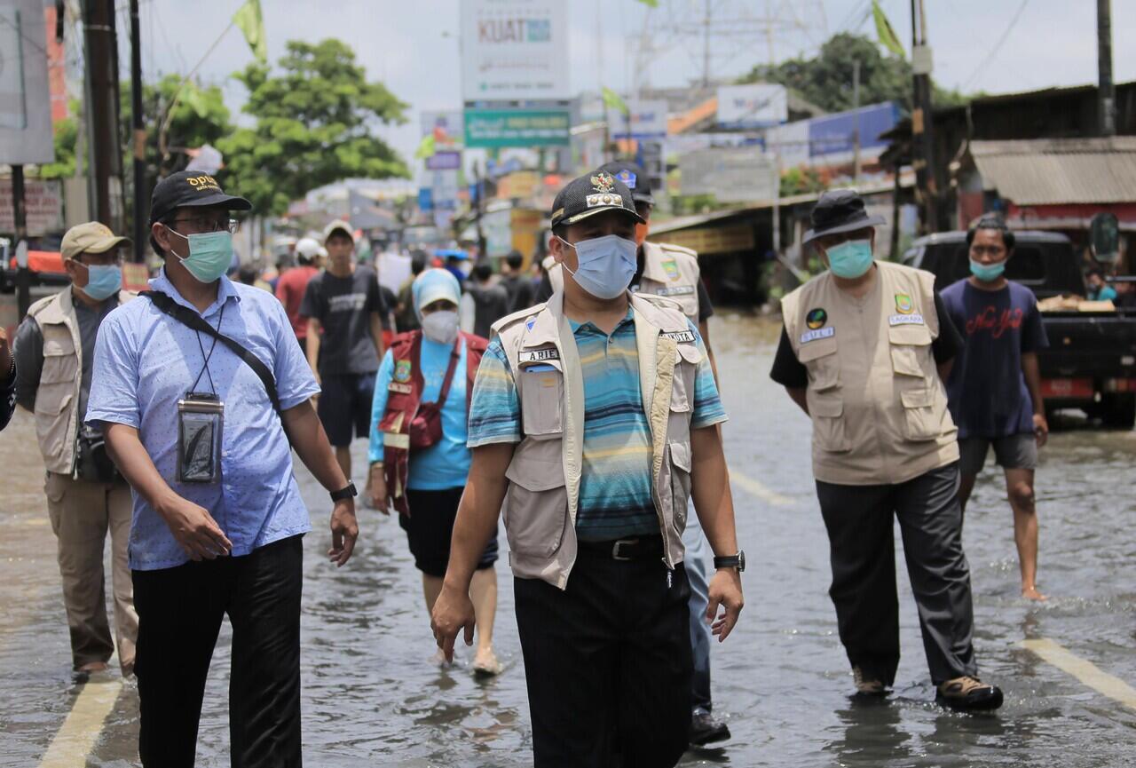 Banjir Mulai Surut Sisa Lima Kecamatan Saja, Arief Harap Tiga Sungai Dinormalisasi