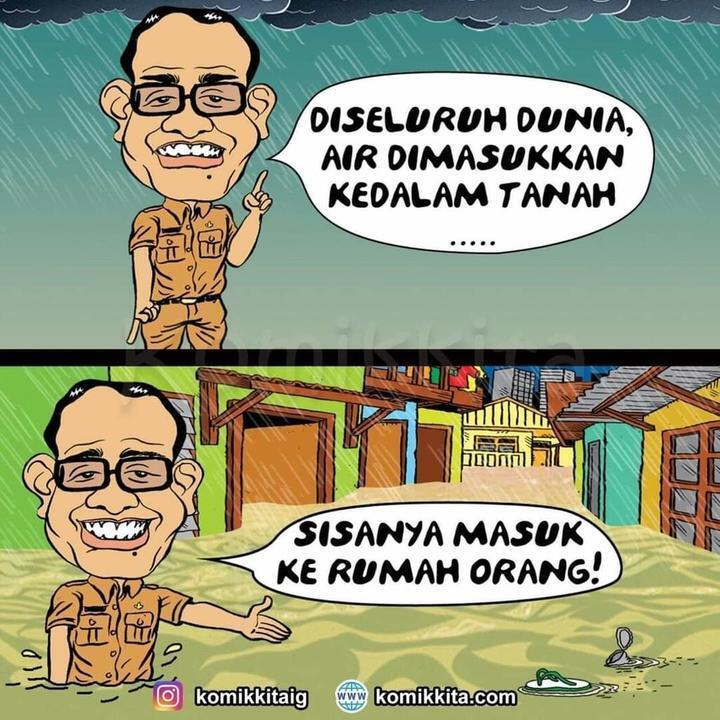 Menteri PU Marah-Marah karena Susah Kerja Sama dengan Anies Tangani Banjir Jakarta