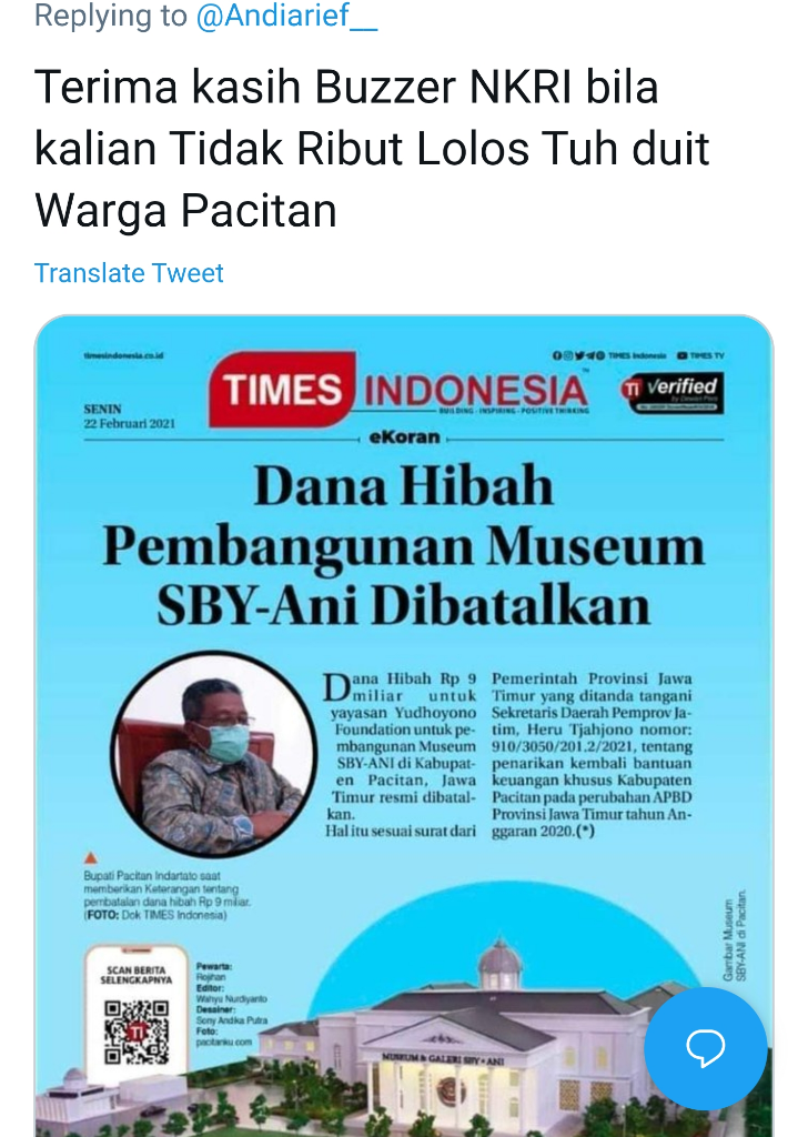 Minta Maaf, Ini Penjelasan Rachland Demokrat soal Kicauan Makam Gus Dur