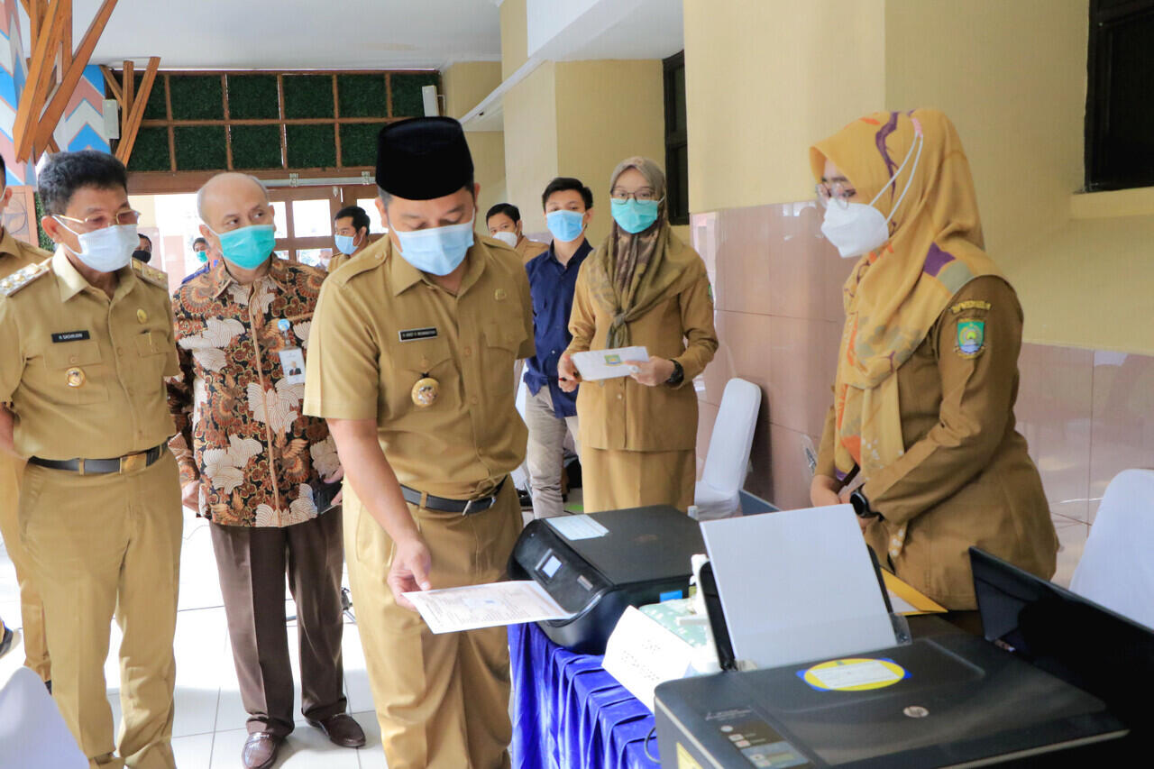 Arief Resmikan E-SPPT dan Pekan Panutan Pajak Untuk Masyarakat Kota Tangerang