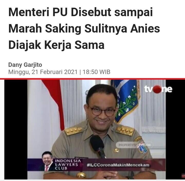 Riza Patria Singgung Tanggung Jawab Sofyan Djalil Soal Banjir