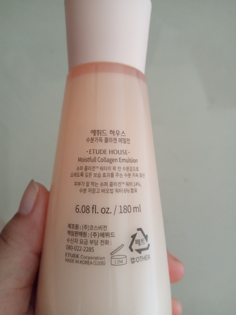 Secerah Artis Korea, Etude Moistful Collagen Perawatan Wajah Saya Selama Ini