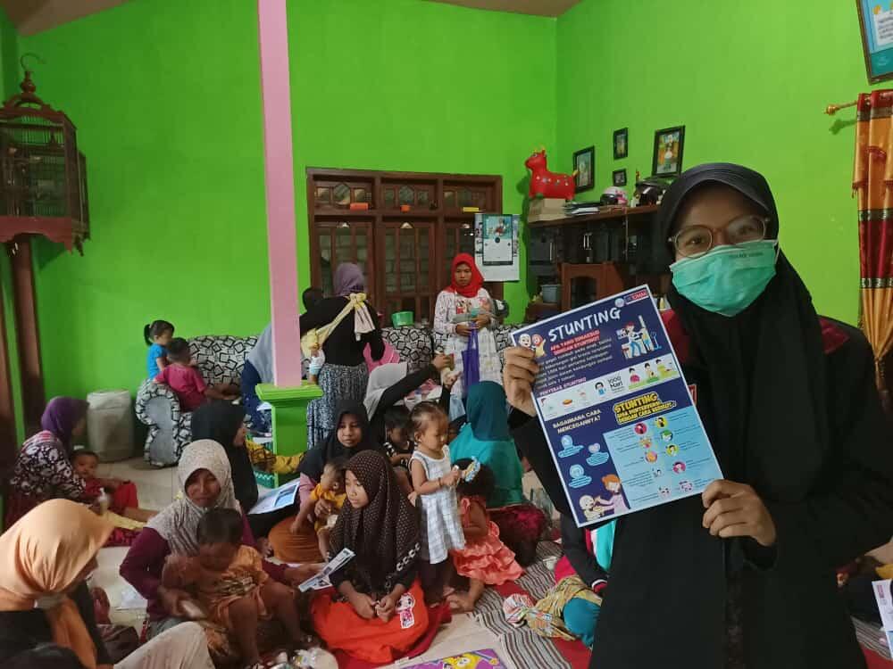 Mahasiswa PMM UMM Lakukan Penyuluhan Cegah Stunting