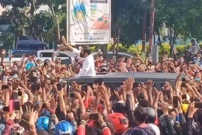 &#91;Pidanakan&#93; Sebut Jokowi Langgar Prokes, Demokrat: Kapolri Harus Tindak Presidennya