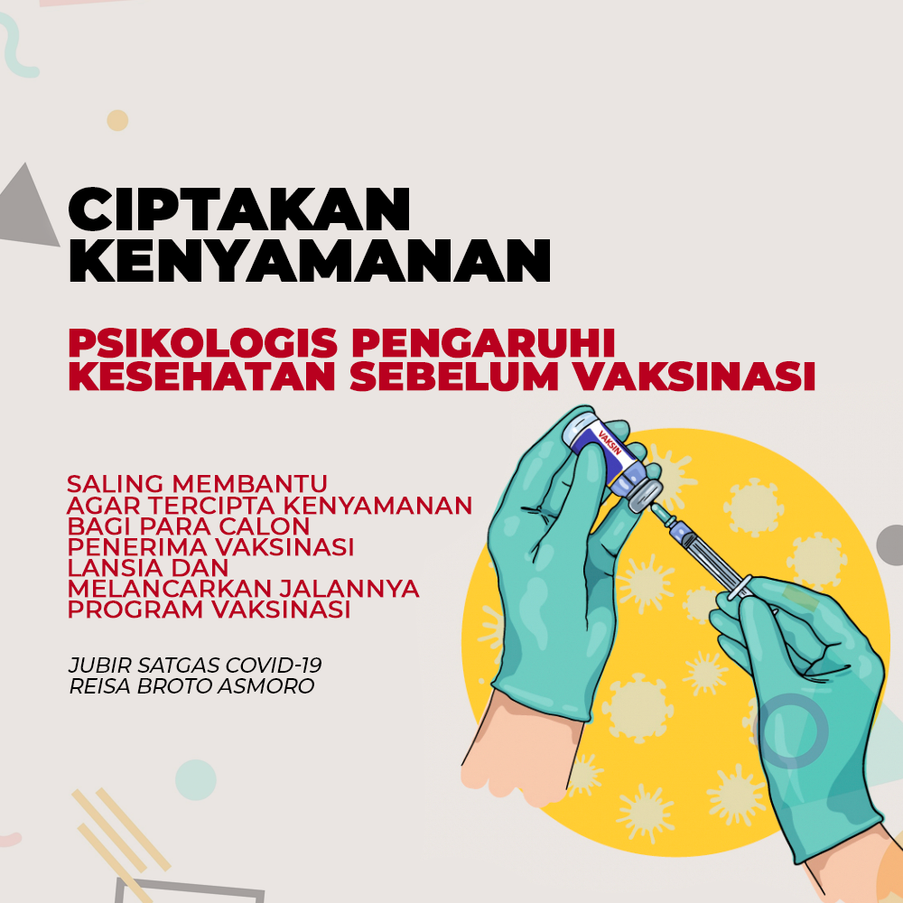 Pelayanan Vaksinasi Bagi Lansia Diatur Sebaik Mungkin