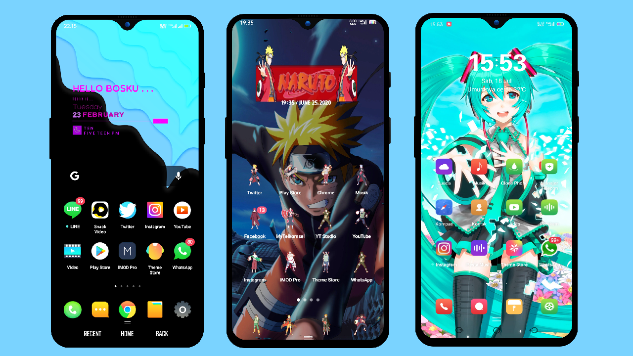 Kumpulan Tema Gratis Realme UI Terbaik Pilihan Pengguna