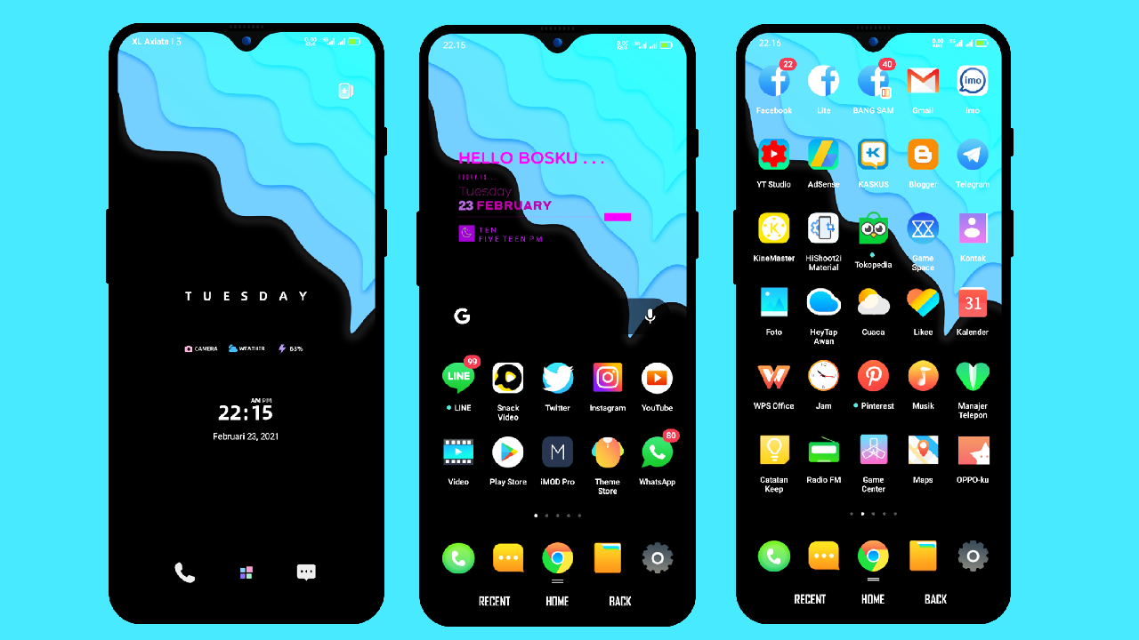 Kumpulan Tema Gratis Realme UI Terbaik Pilihan Pengguna