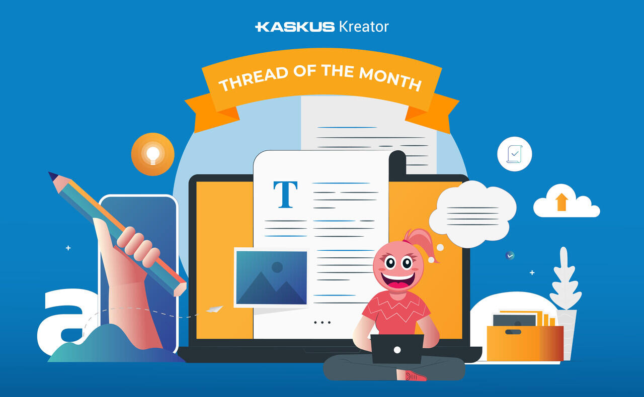 Berawal dari Coretan, Yuk Buat Threadmu Jadi Thread of The Month!