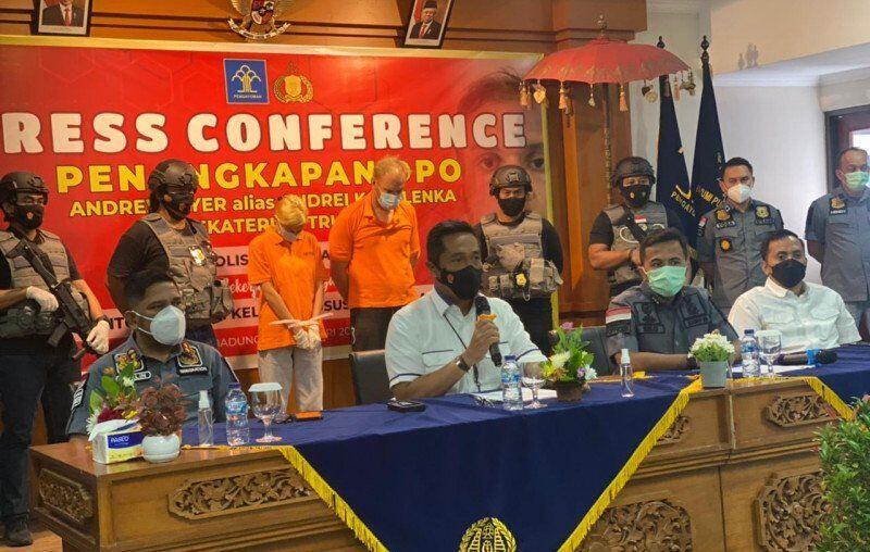 Buronan Interpol Rusia Adrew Anyer Ditangkap