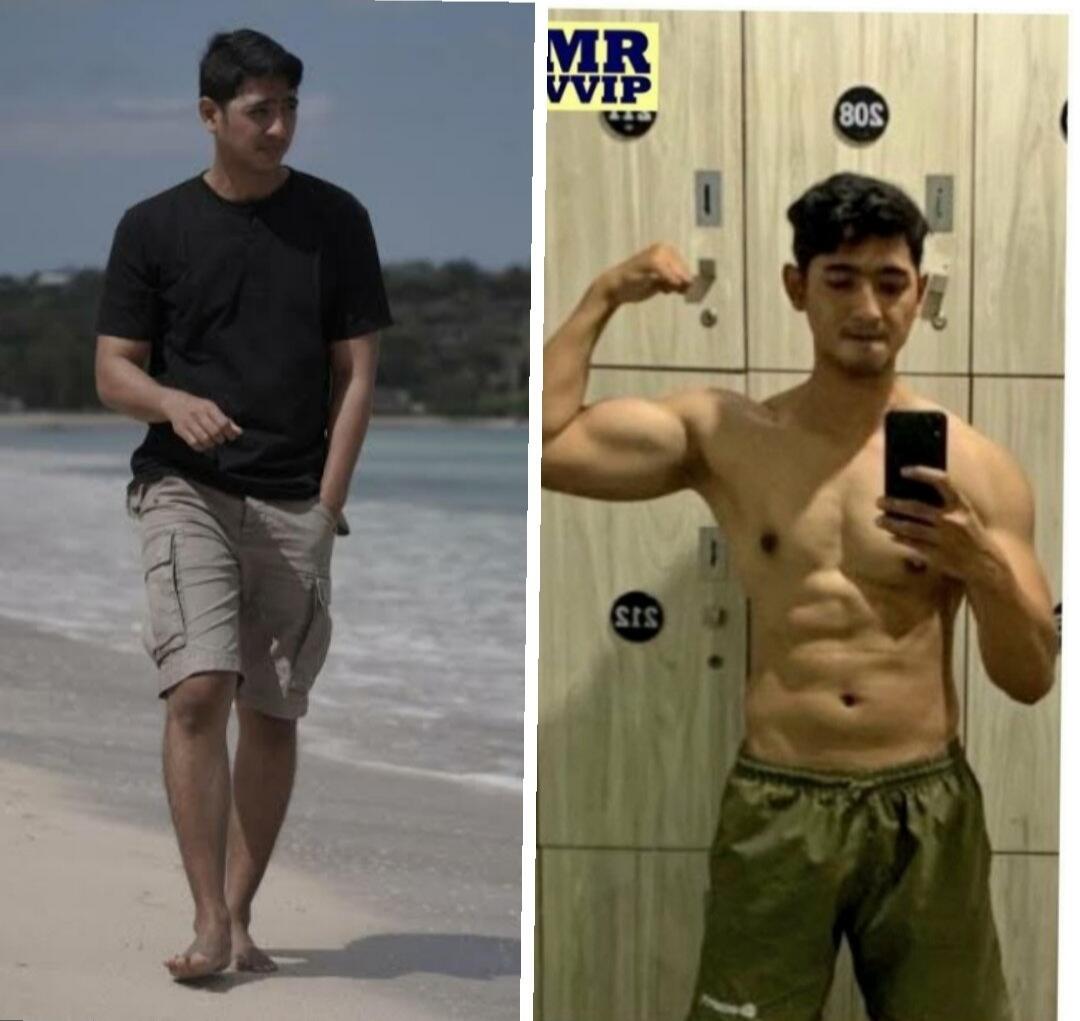 Lebih Suka Mana, Saat Aktor Ini Kurus Atau Berotot Seperti Sekarang?