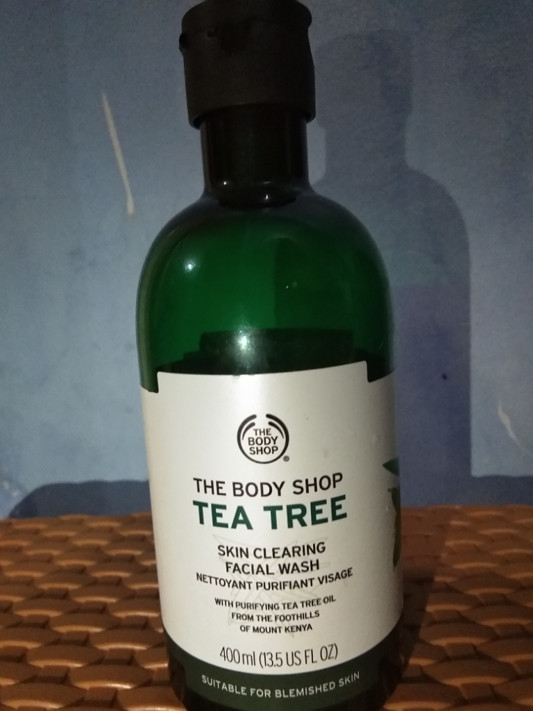 Facial Wash Body Shop Tea Tree &amp; Es Batu, Efektifkah Mengatasi Wajah Berminyak? 