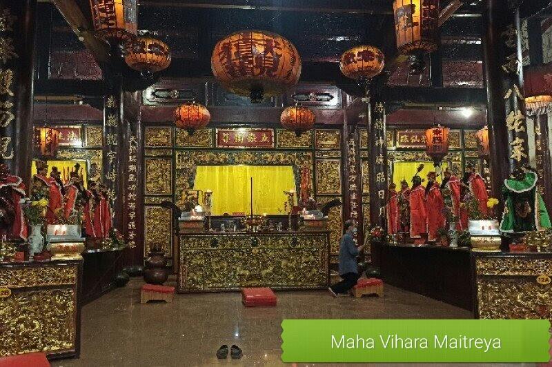 Liburan Imlek Ke Maha Vihara Maitreya Kala Itu Tinggal Di Jl. Pancing-Medan.