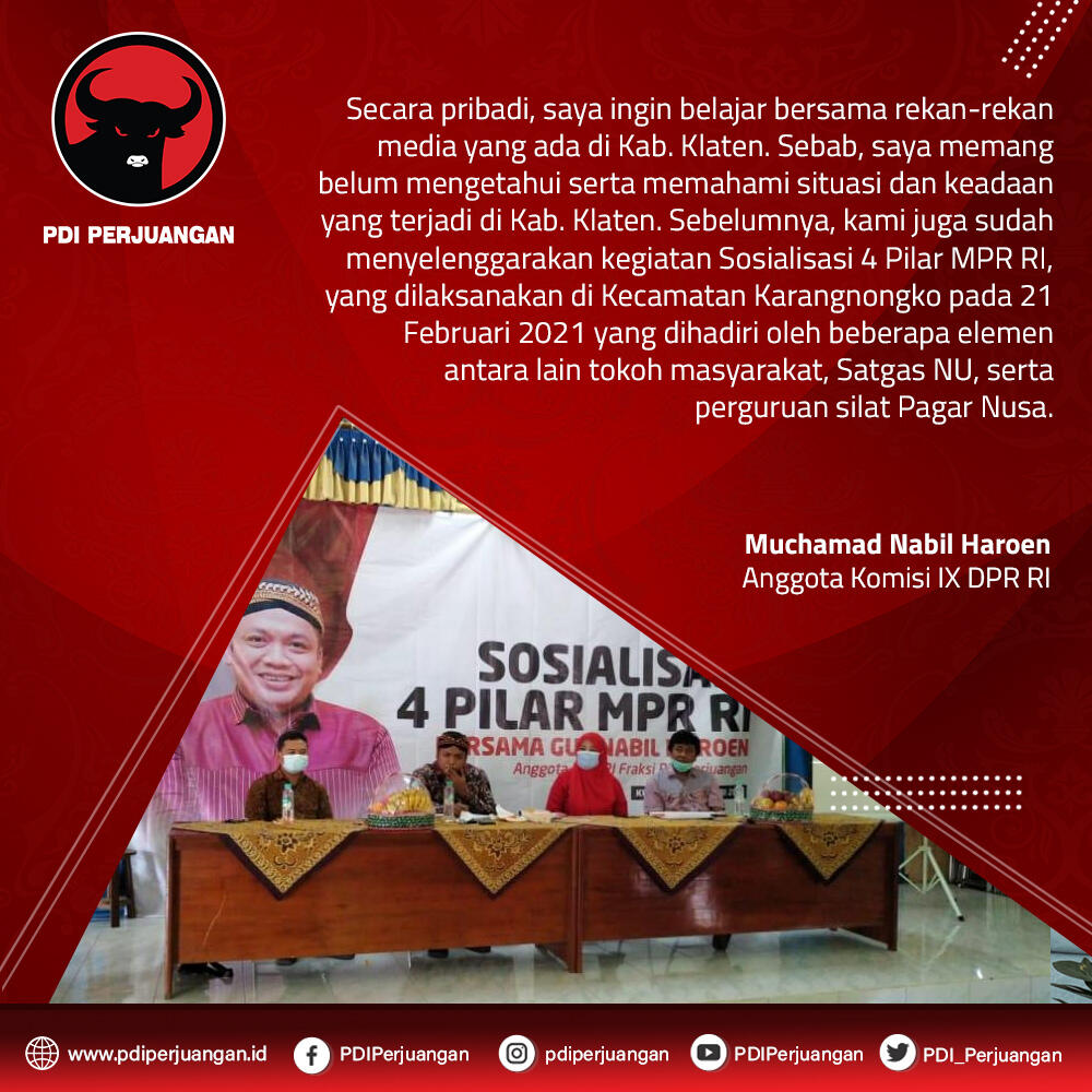 Silaturahmi Bersama Media Pers di Kabupaten Klaten
