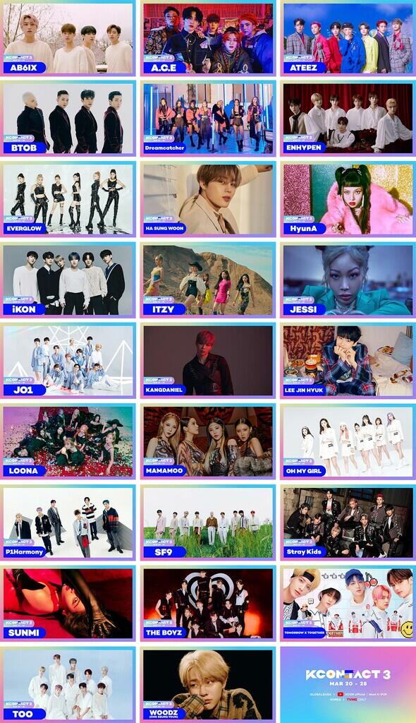 Lineup Final dari Acara KCON:TACT 2021!