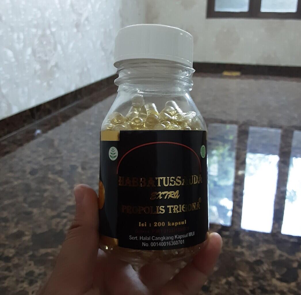 HABBATUSAUDA EKSTRA PROPOLIS TRIGONA MENGUBAH WAJAHMU JADI GLOWING