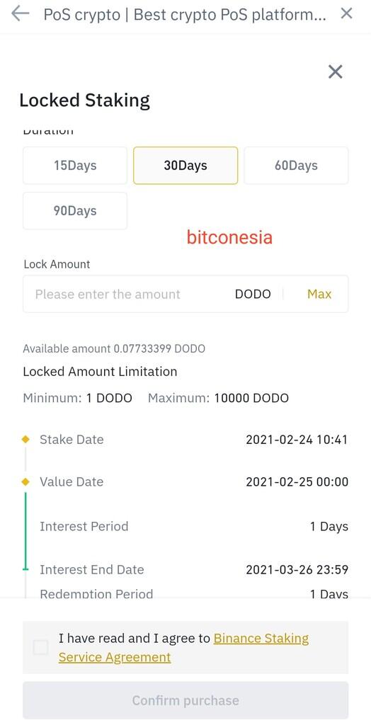 Binance Staking = Passive Income