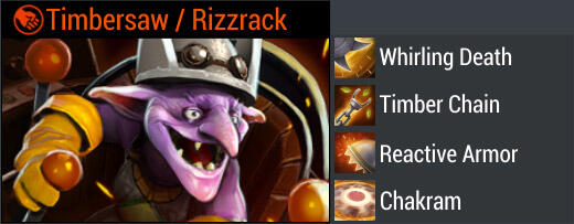 Dota 2 "Timbersaw"