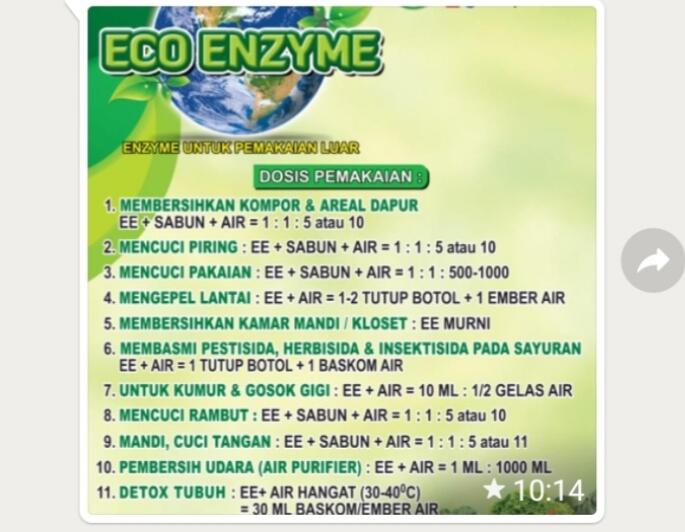 Memanfaatkan Sampah Menjadi Segudang Keajaiban dengan Membuat Eco Enzyme! 