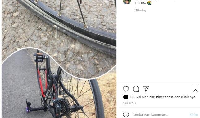 Cerita Nikmatnya Gowes Terhenti Gara-gara Paku Laknat